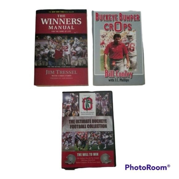 🎁Ohio State  Bundle  2 Books & 1 DVD - Picture 1 of 6